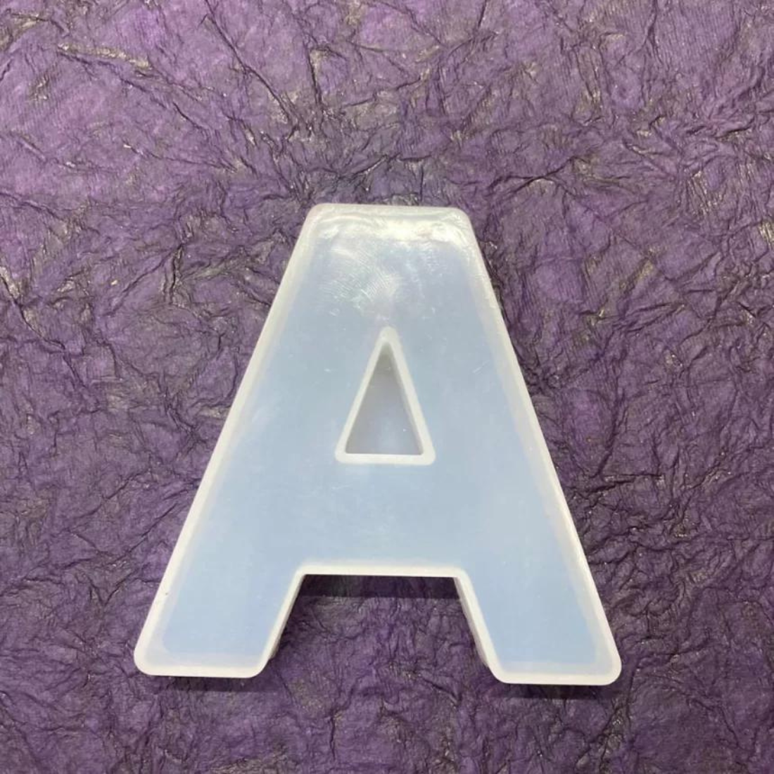 3D Silicone Resin Mould Alphabet A (4inch)