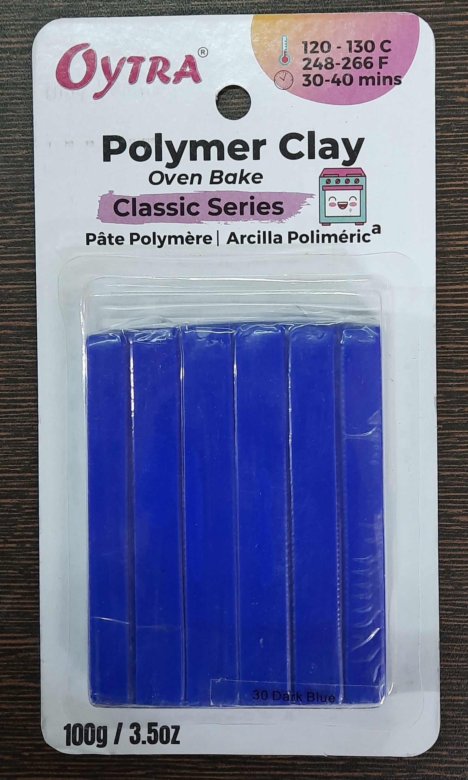 Polymer Clay Oven Bake Classic Series Dark Blue 30