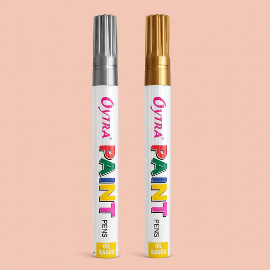 Oytra Paint Marker Pens - Gold & Silver