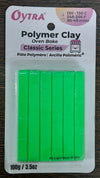 Polymer Clay Oven Bake Classic Series Neon Green 34