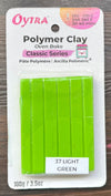 Polymer Clay Oven Bake Classic Series Light Green 37