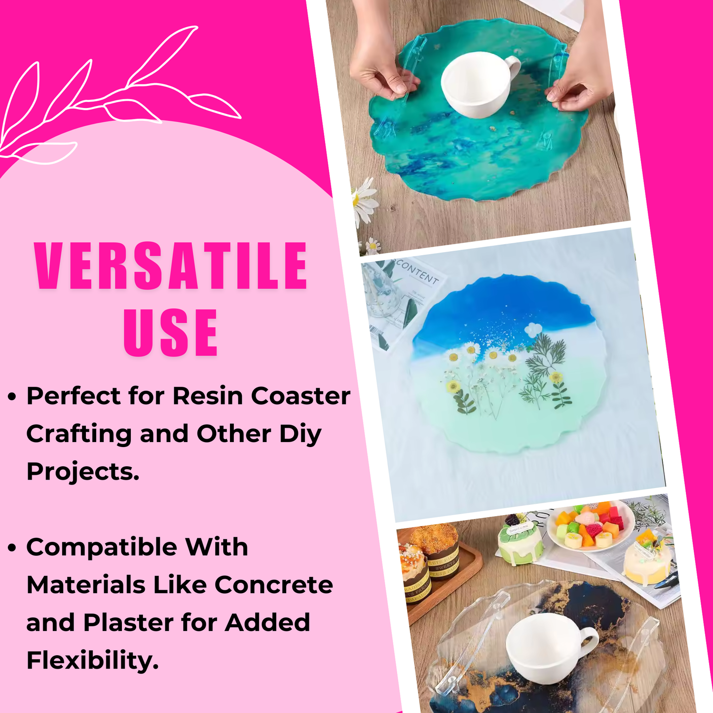 Agate Resin Mould Medium (8 Inch)