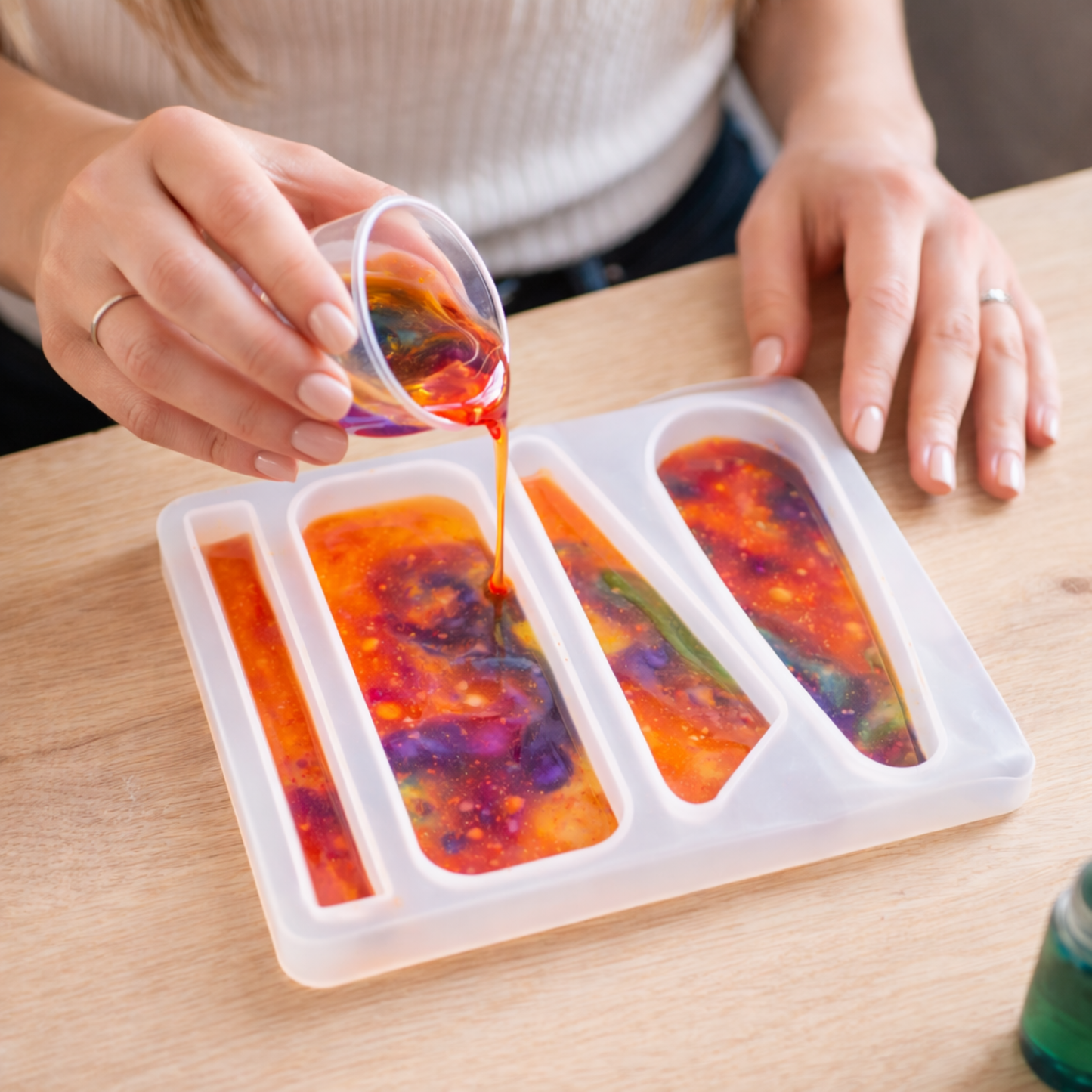 Hair Pin Resin Art Molds DIY