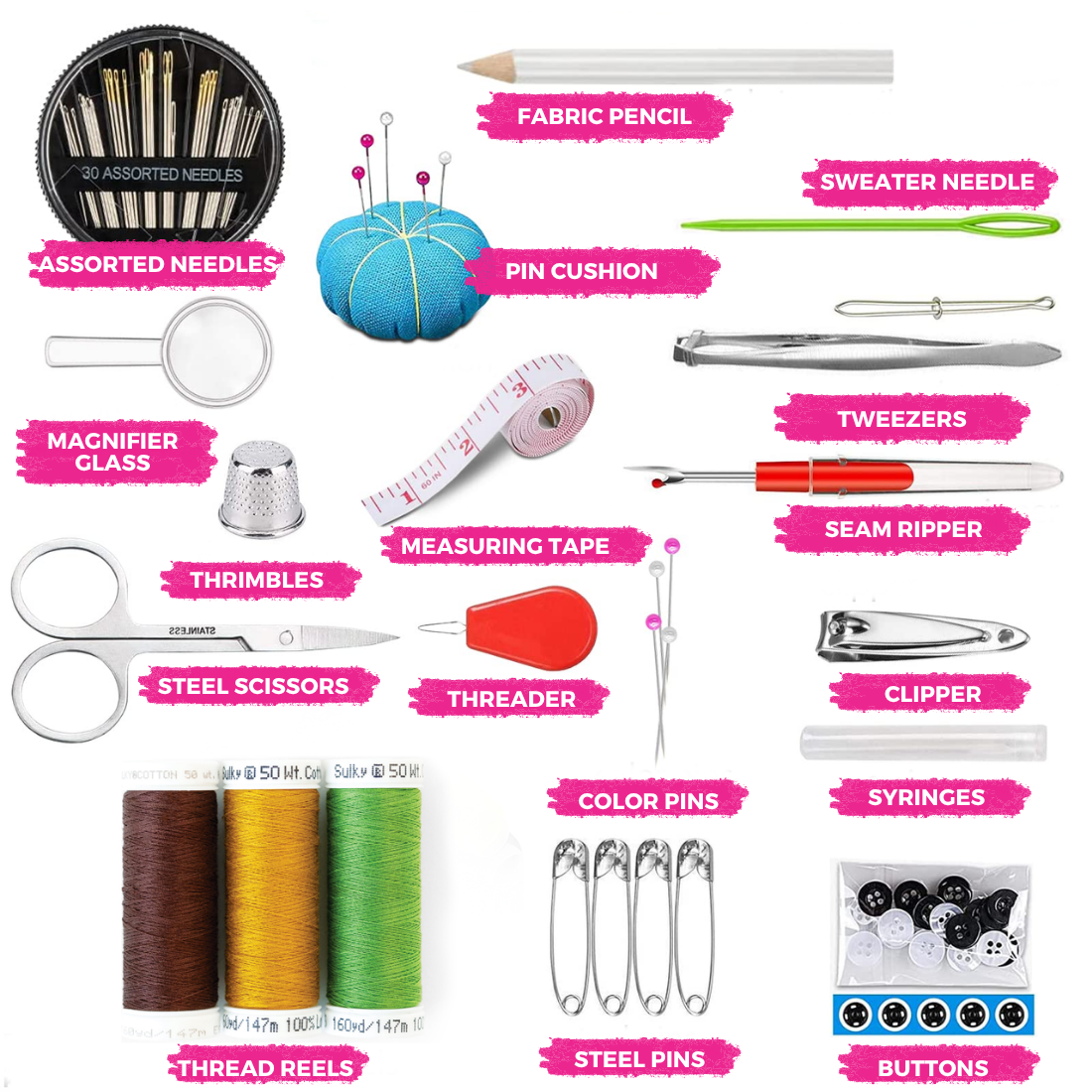 Sewing Kit Set of 99 Pcs