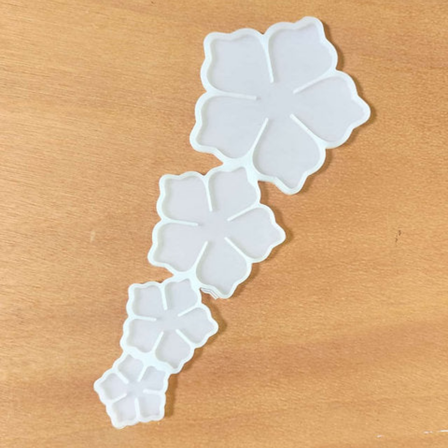 4 In One Flower Silicone Mould