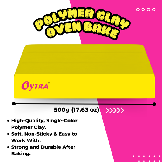 500g Polymer Clay SIGNATURE Series (09 Yellow)