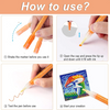 Acrylic Paint Marker Pens 2mm-3mm Tip 12 Pen/Set