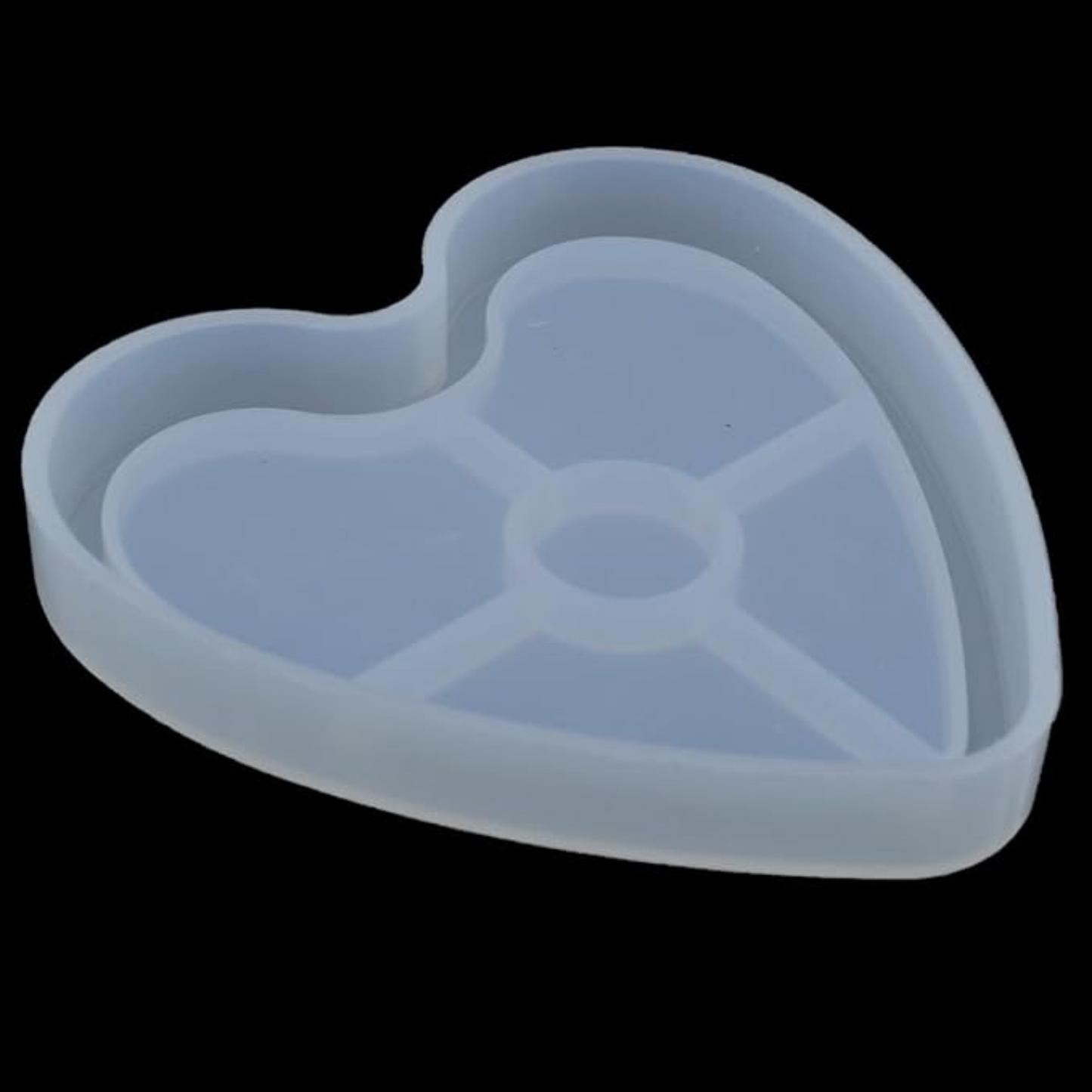 Resin Heart Border Mould 4 Inch