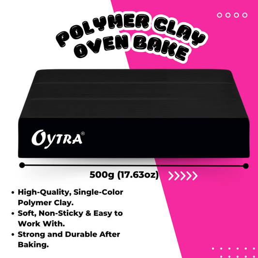500g Polymer Clay SIGNATURE Series (25 Black)