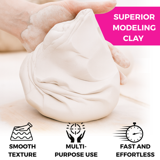 Air Dry Clay White 500 Grams