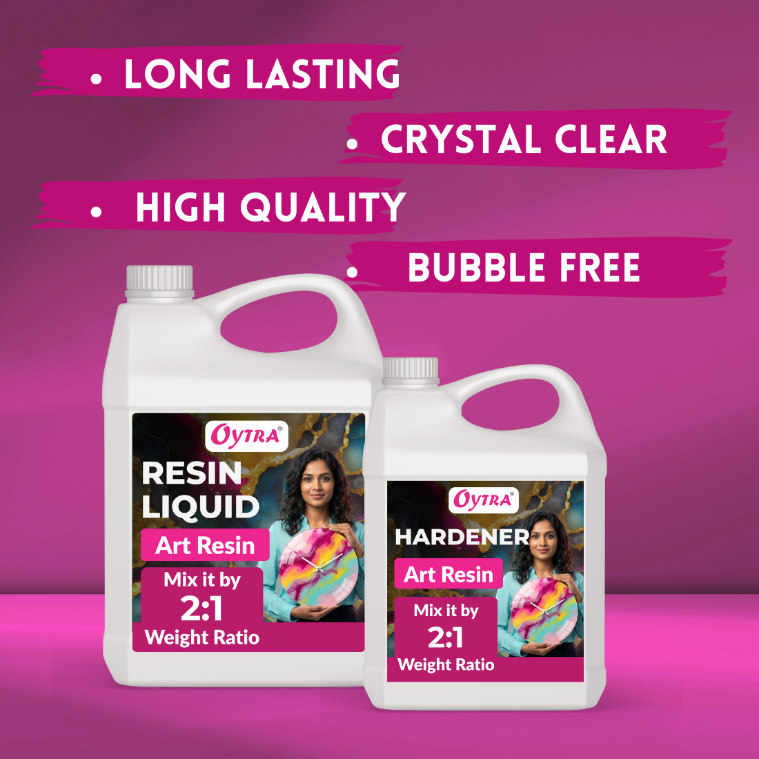 30 Kg Art Resin Liquid Wholesale Bulk 2:1 Glossy UV Resistant