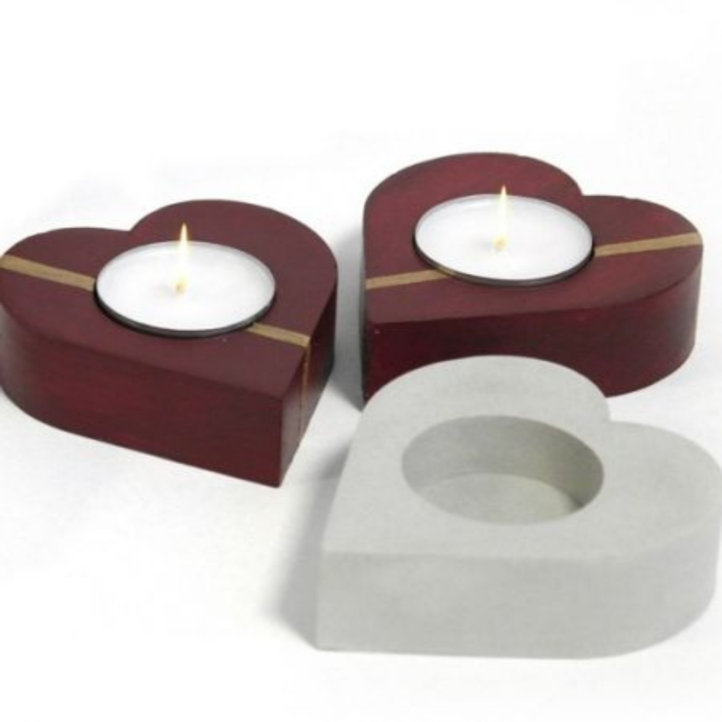 Heart Shape T Light Candle Mould