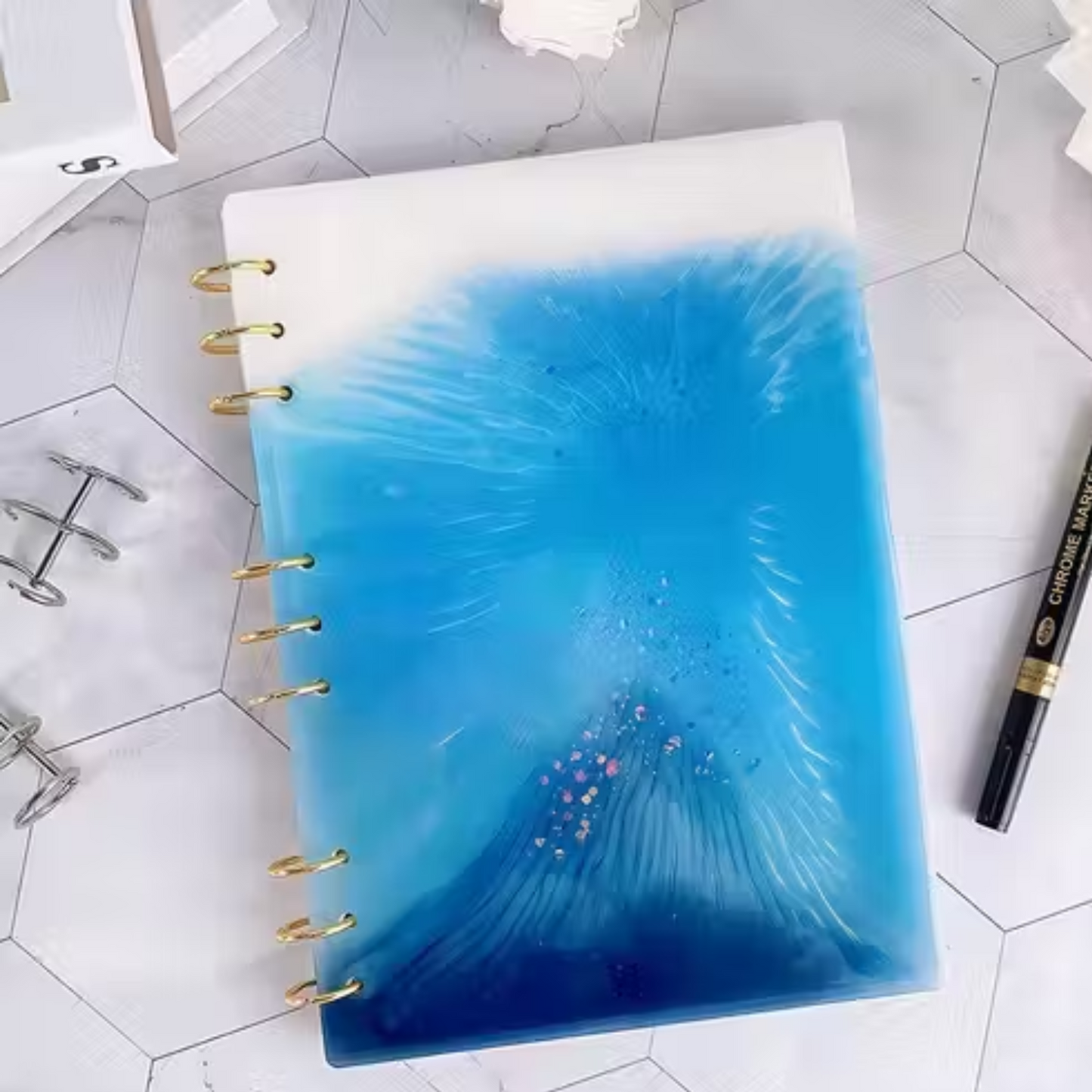 A4 Notebook Resin Silicone Mould