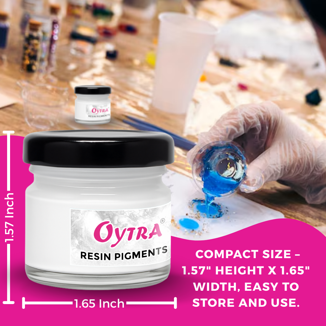 Resin Art Pigment Set of 5 - 20g Each