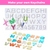 Oytra Resin Keychain Making Set DIY Kit Combo with Moulds Alphabet, Flakes Materials Full Set with Mold Resins Hardener