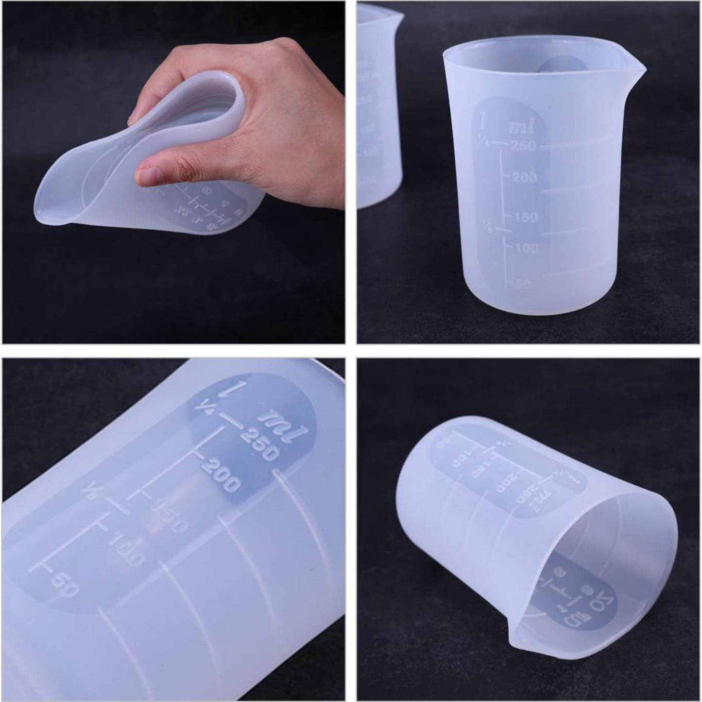 Measuring Cup Silicone Mould for Art Resin DIY Casting
