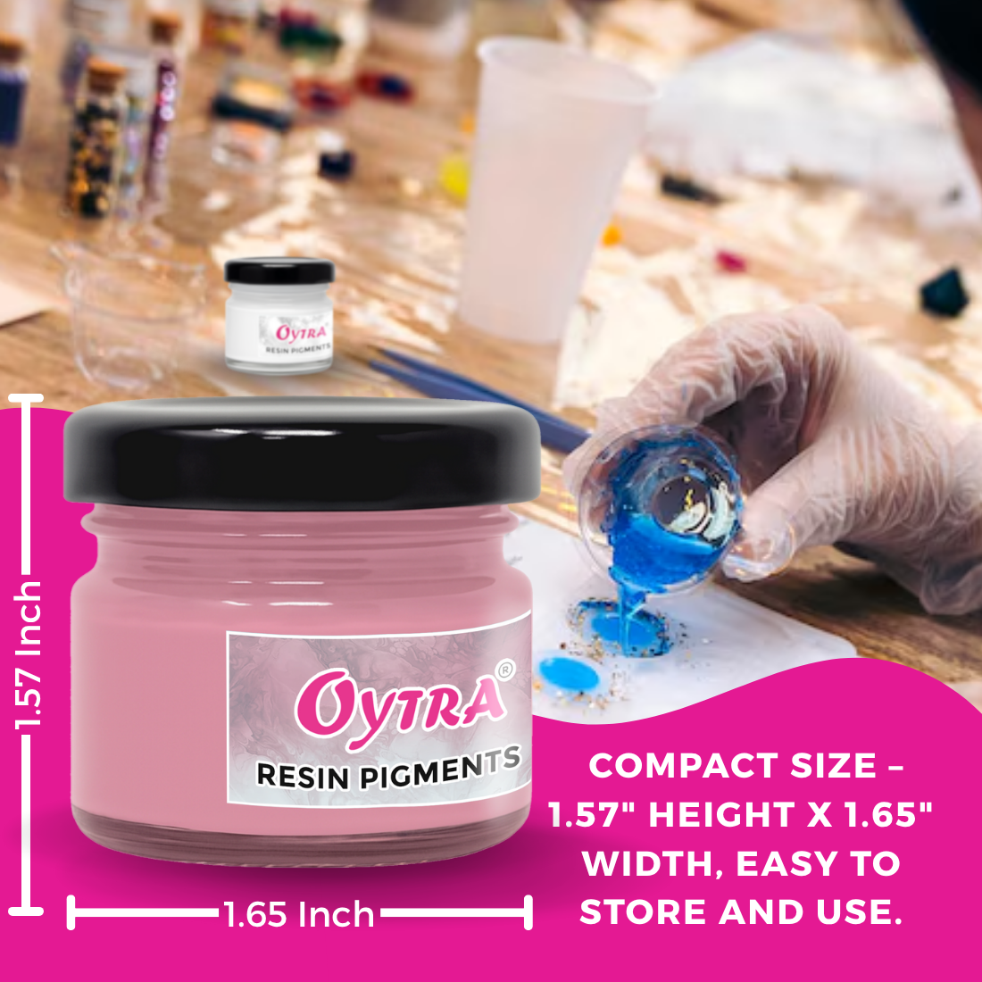 Resin Art Pigment Set of 4 - 20g Each