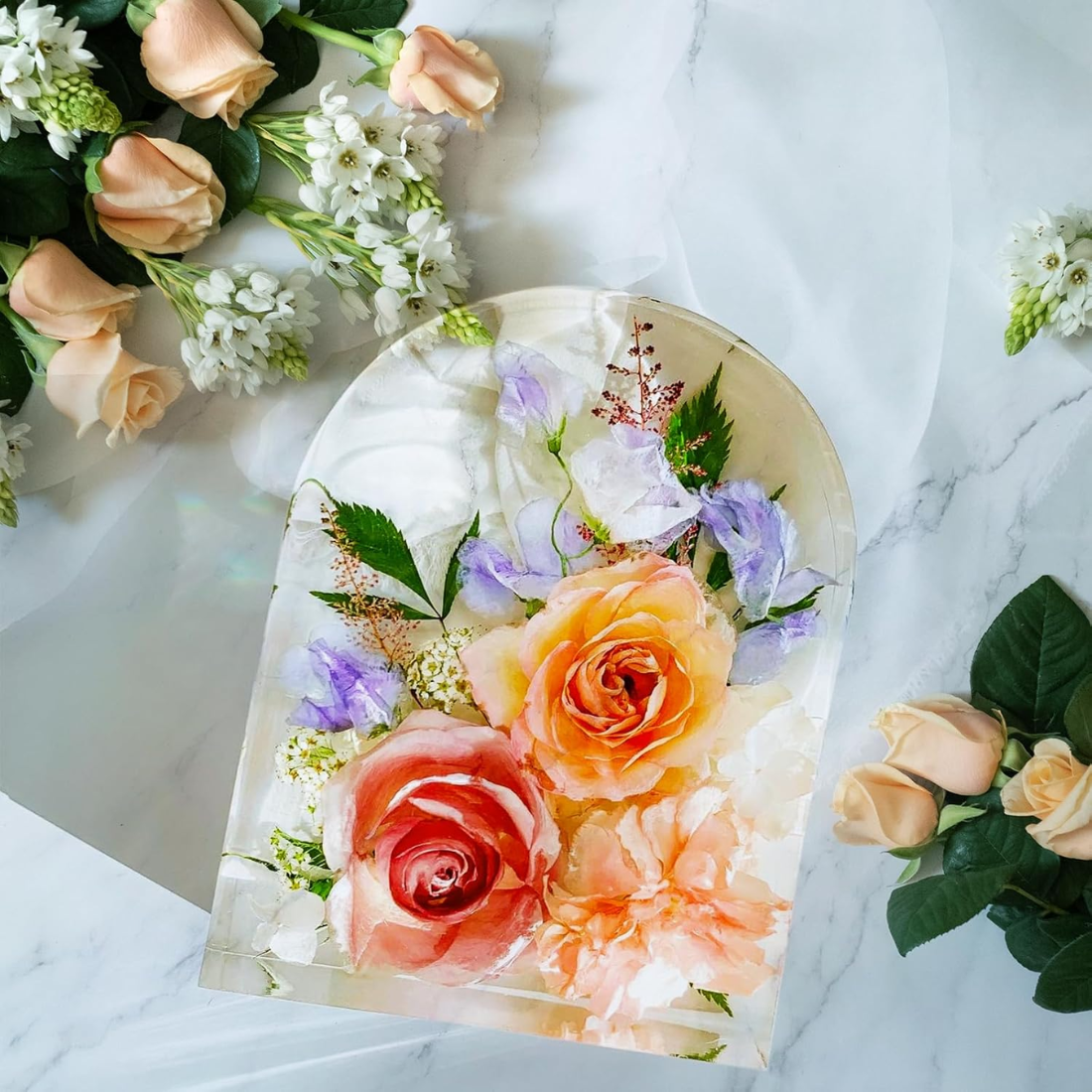 Resin Art Mould Deep Oval For Keepsake