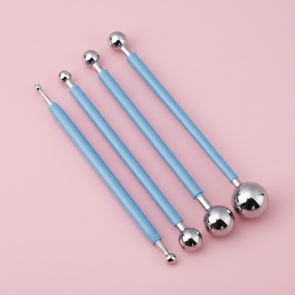 4 Pcs Modelling Ball Tools