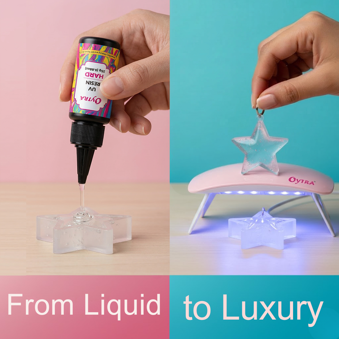 Mini USB UV Lamp for Resin / Nail Art (6W  45-60S)