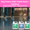 6 Kgs Deep Casting Resin 2:1 for River Table Making