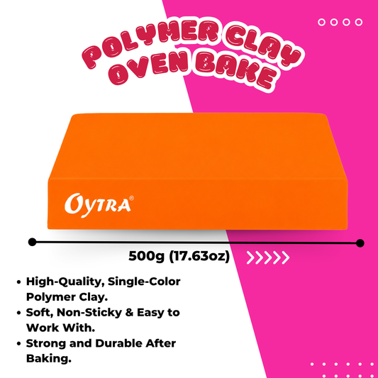 500g Polymer Clay SIGNATURE Series (37 Neon Orange)
