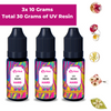 Oytra 10g UV 3 Bottles Resin Hard for DIY Jewelry Craft