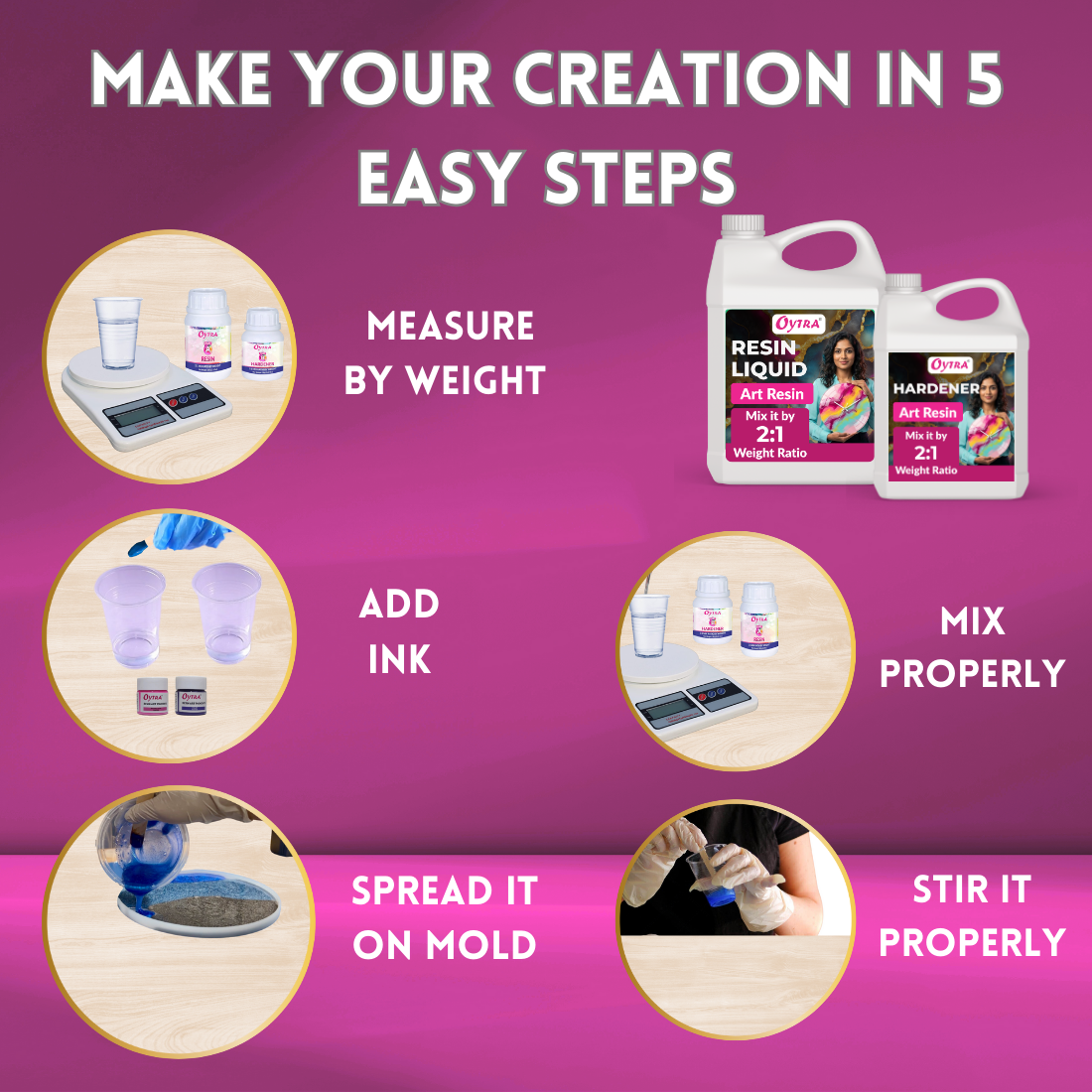 30 Kg Art Resin Liquid Wholesale Bulk 2:1 Glossy UV Resistant