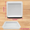 3D Silicone Resin Mould Square 4 inch