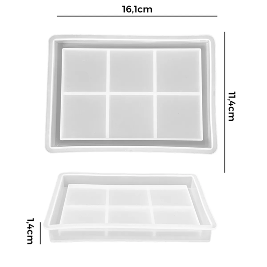 Rectangle Trinket Resin Art Mould