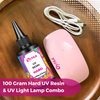 100g UV Resin Hard and UV Lamp Combo