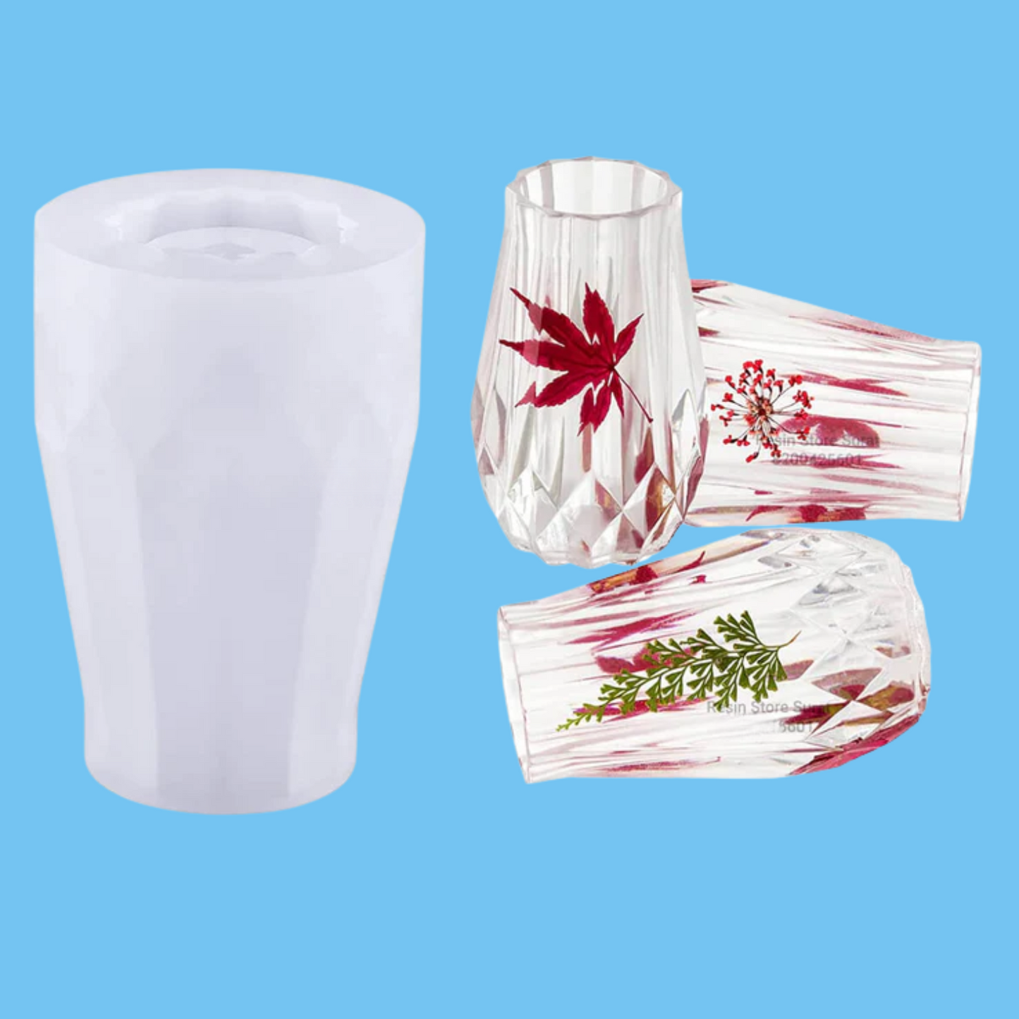 DIY Flower Pot Silicone Mould
