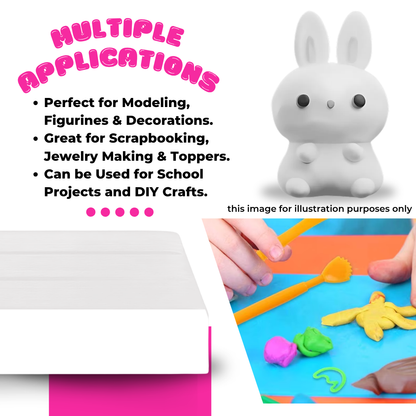 500g Polymer Clay SIGNATURE Series (24 Pure White) - image 4