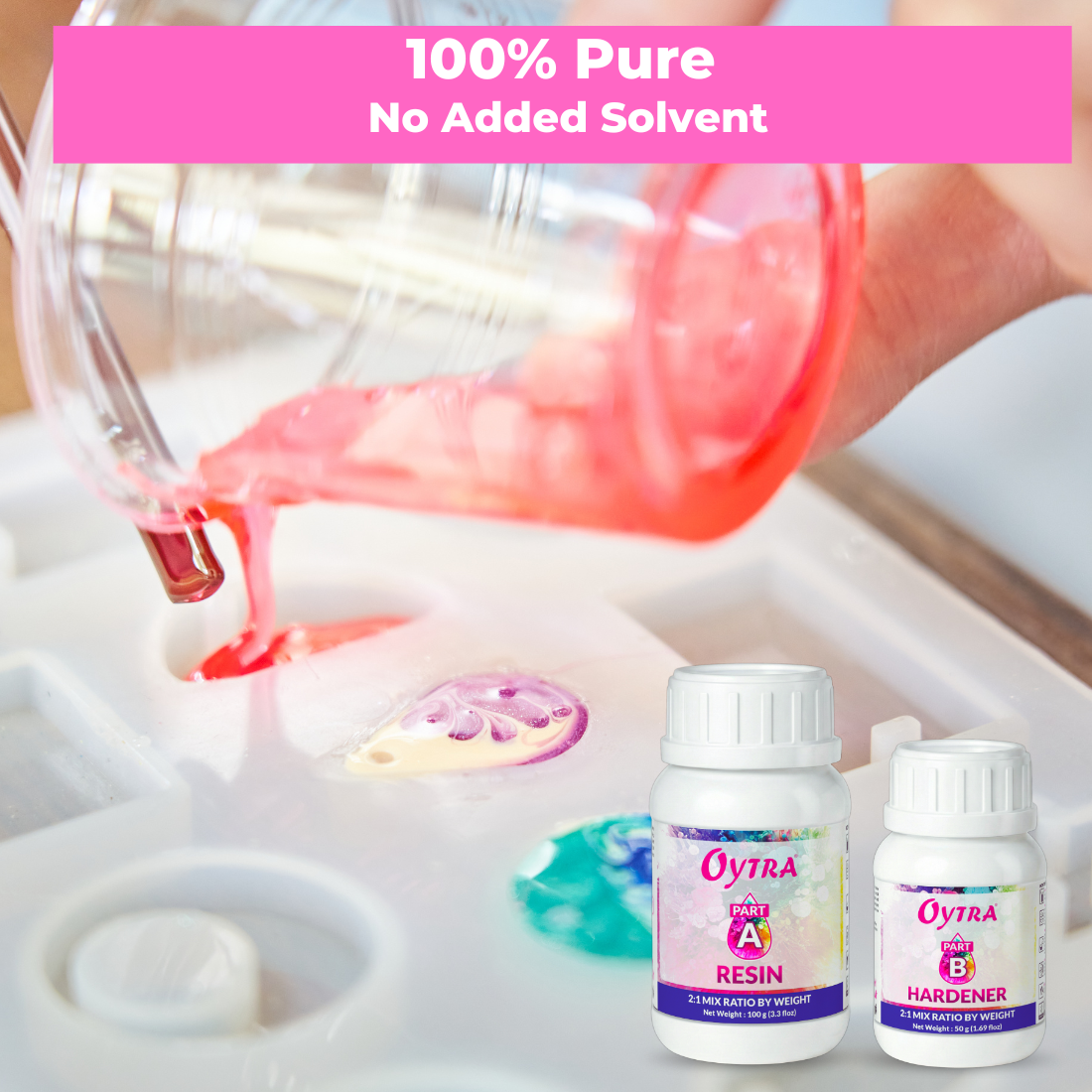 150 Grams Epoxy Art Resin Hardener 2:1