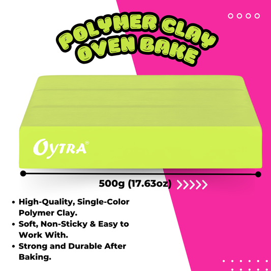 500g Polymer Clay SIGNATURE Series (33 Neon Yellow)