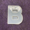 3D Silicone Resin Mould Alphabet B (4inch)