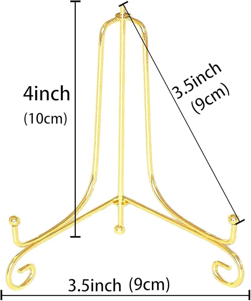 4-Inch Metal Foldable Stand (1 Piece)