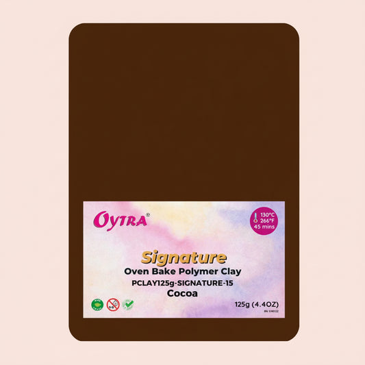125 grams SIGNATURE Polymer Clay Cocoa Brown #21