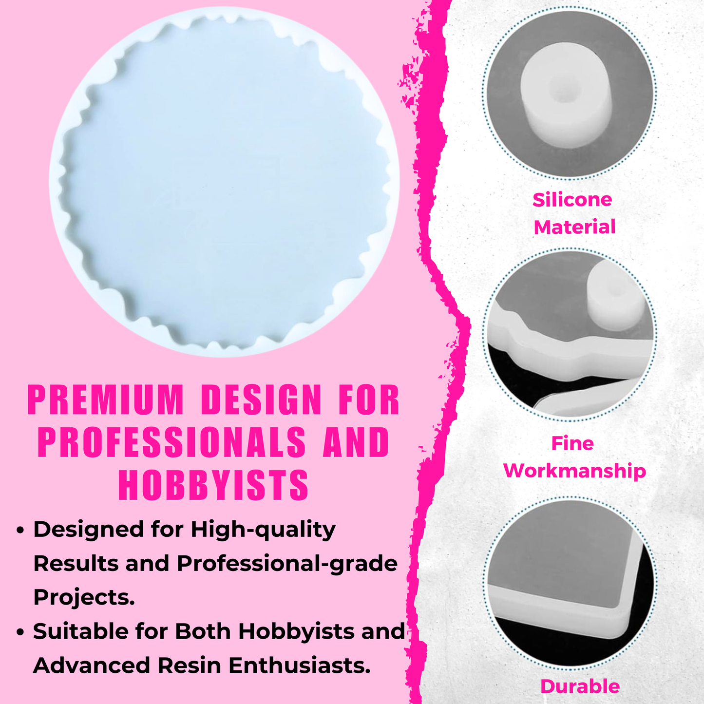 Agate Resin Mould Medium (8 Inch)