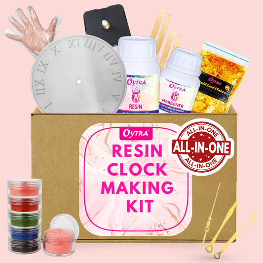 Resin Art Clock Making Kit