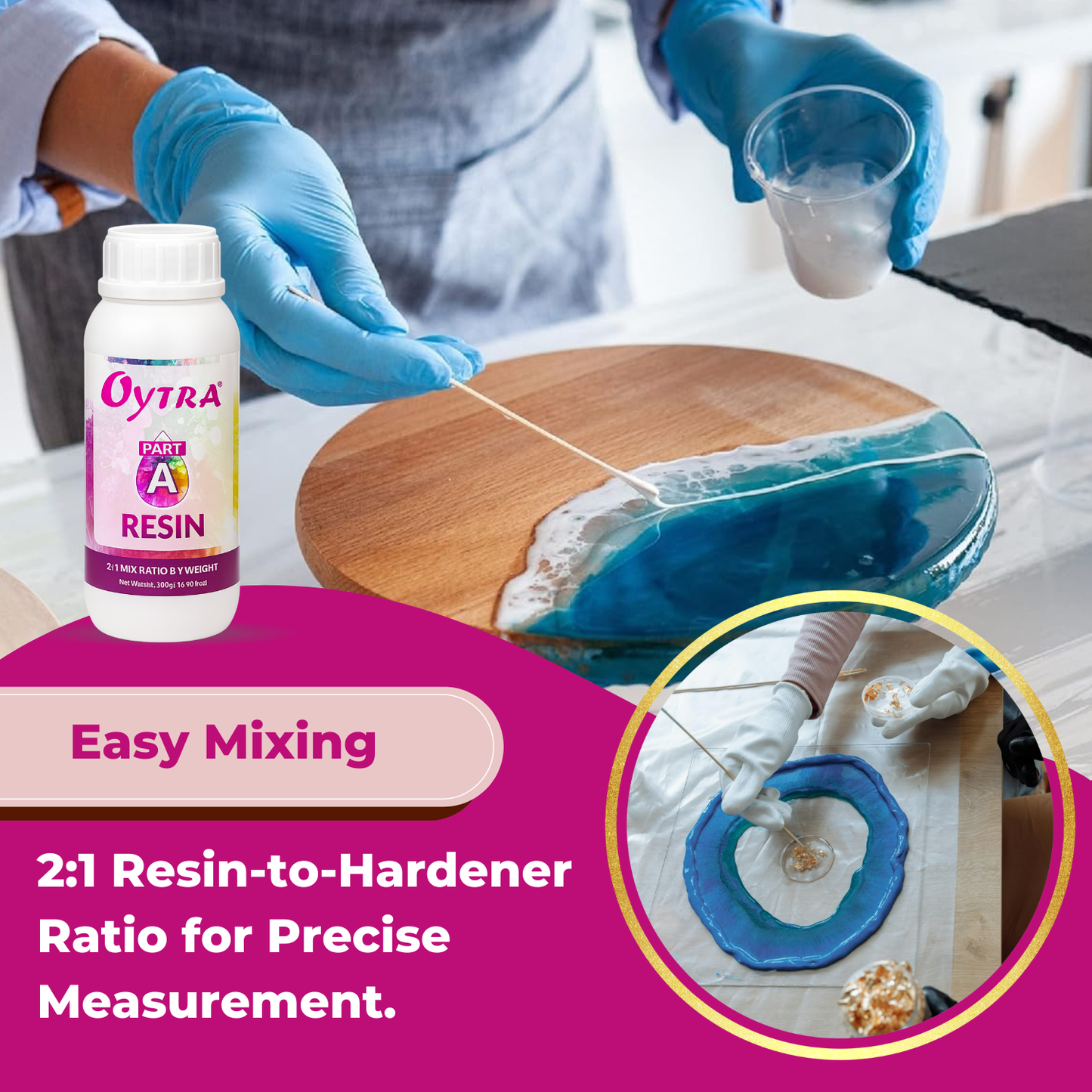 500 Grams Art Resin 2:1 Part A Only