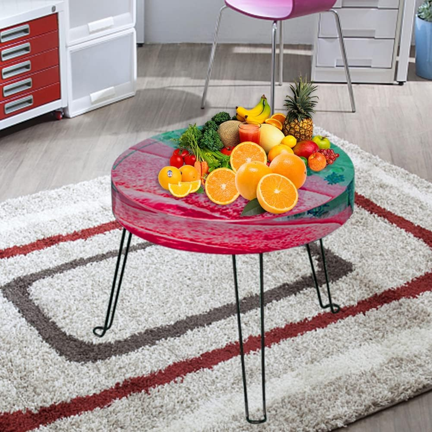 16 Inch Round Table Resin Silicone Mold