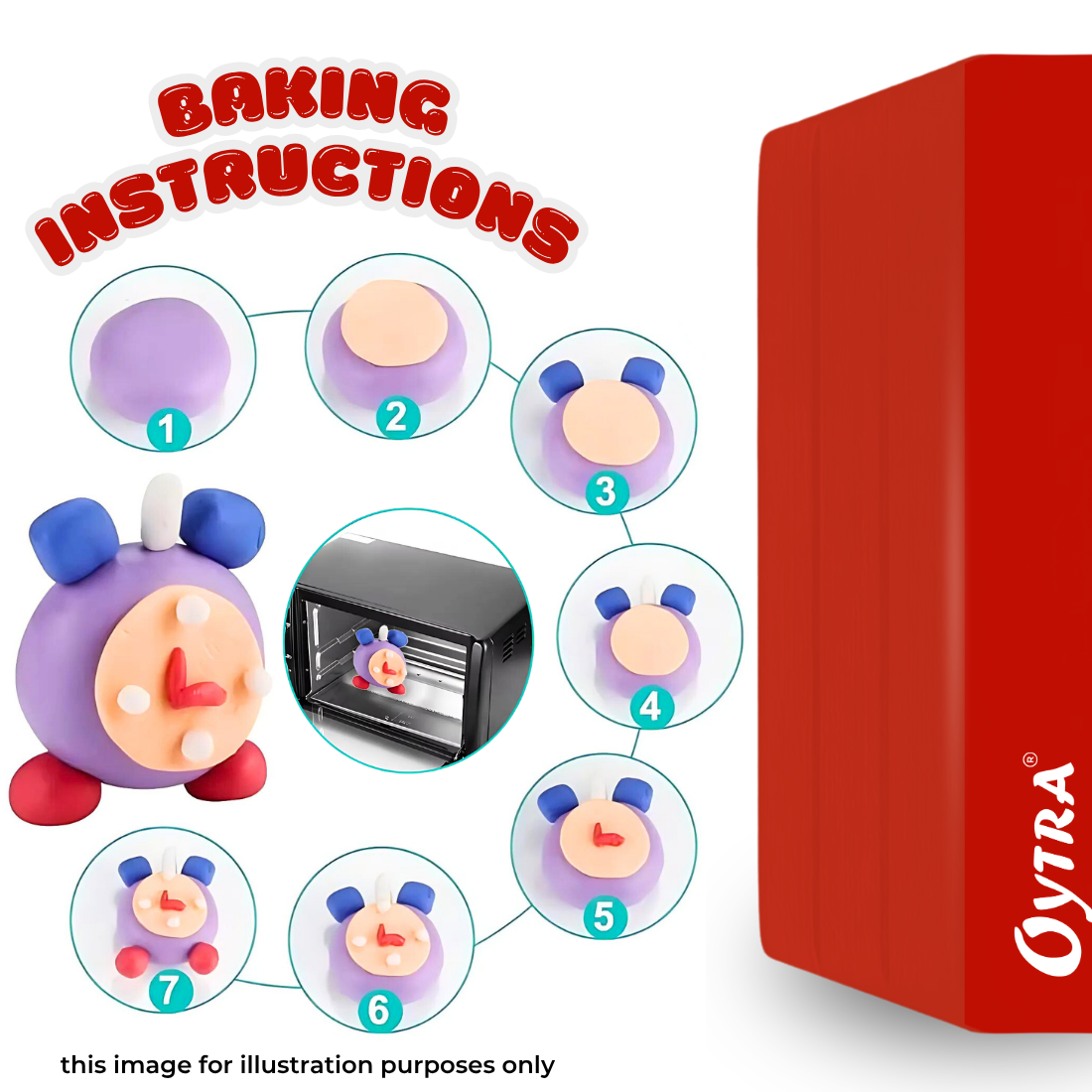 500g Polymer Clay SIGNATURE Series (03 Scarlet Red)