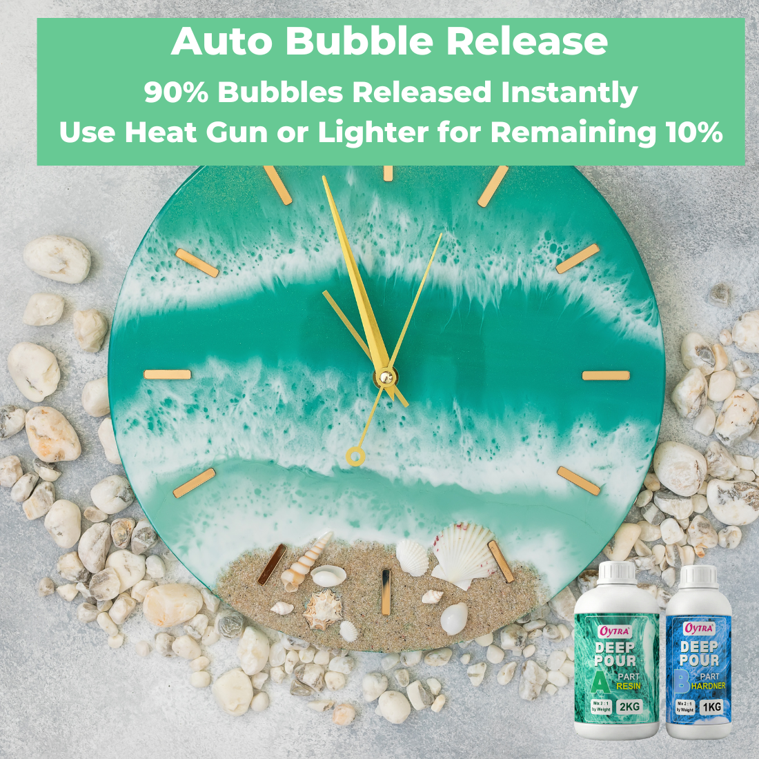 3KG Tabletop 2:1 Deep Casting Resin