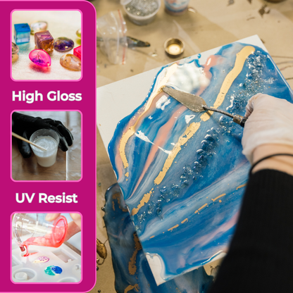 3:1 Casting Art Resin Liquid 3.2 Kg - image 6