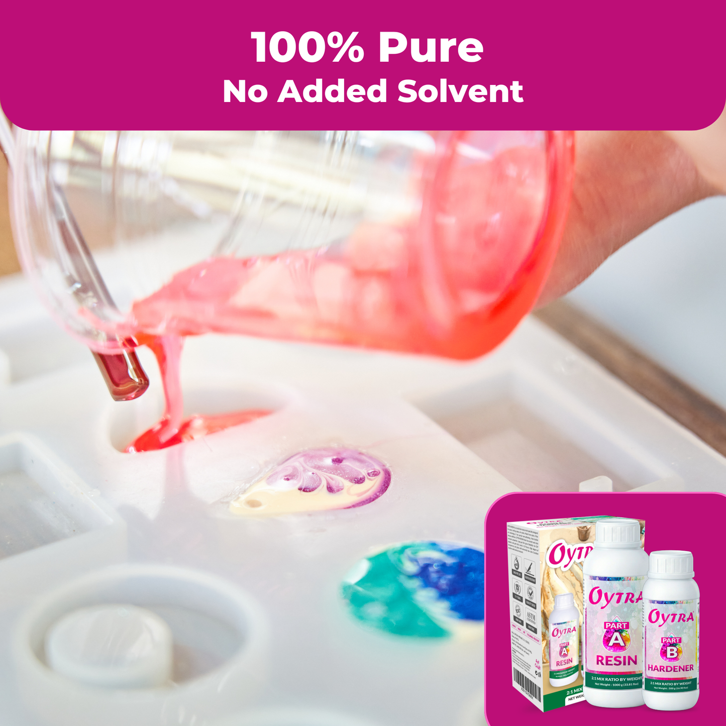 1.5 Kg Art Resin Hardener 2:1