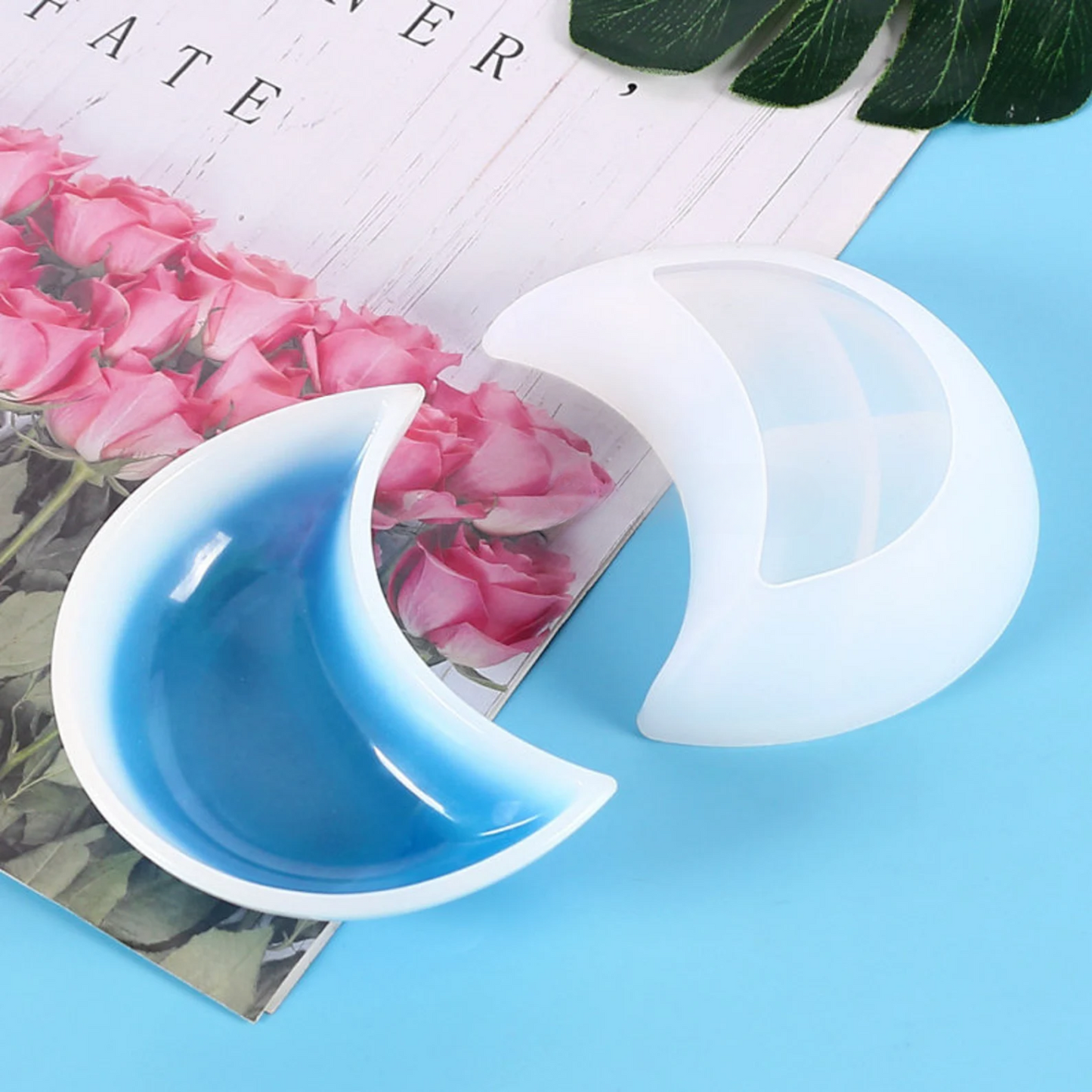 Half Moon Silicone Mould