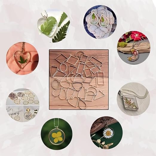 UV Resin Art Keychain Making Kit With LED Lamp