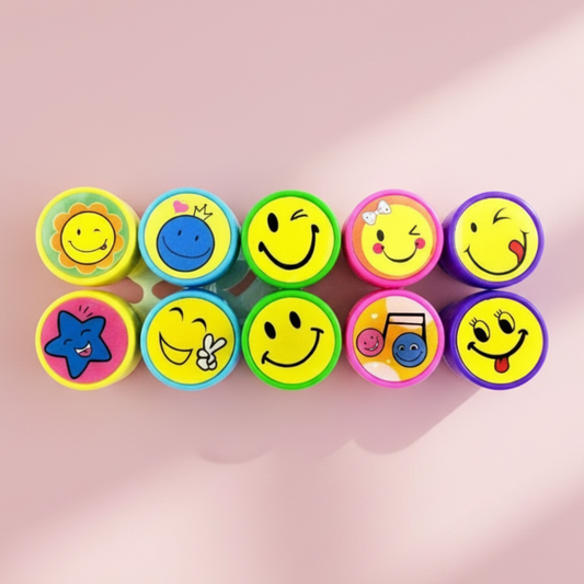 10 Stamps/Set Smile Happy Face