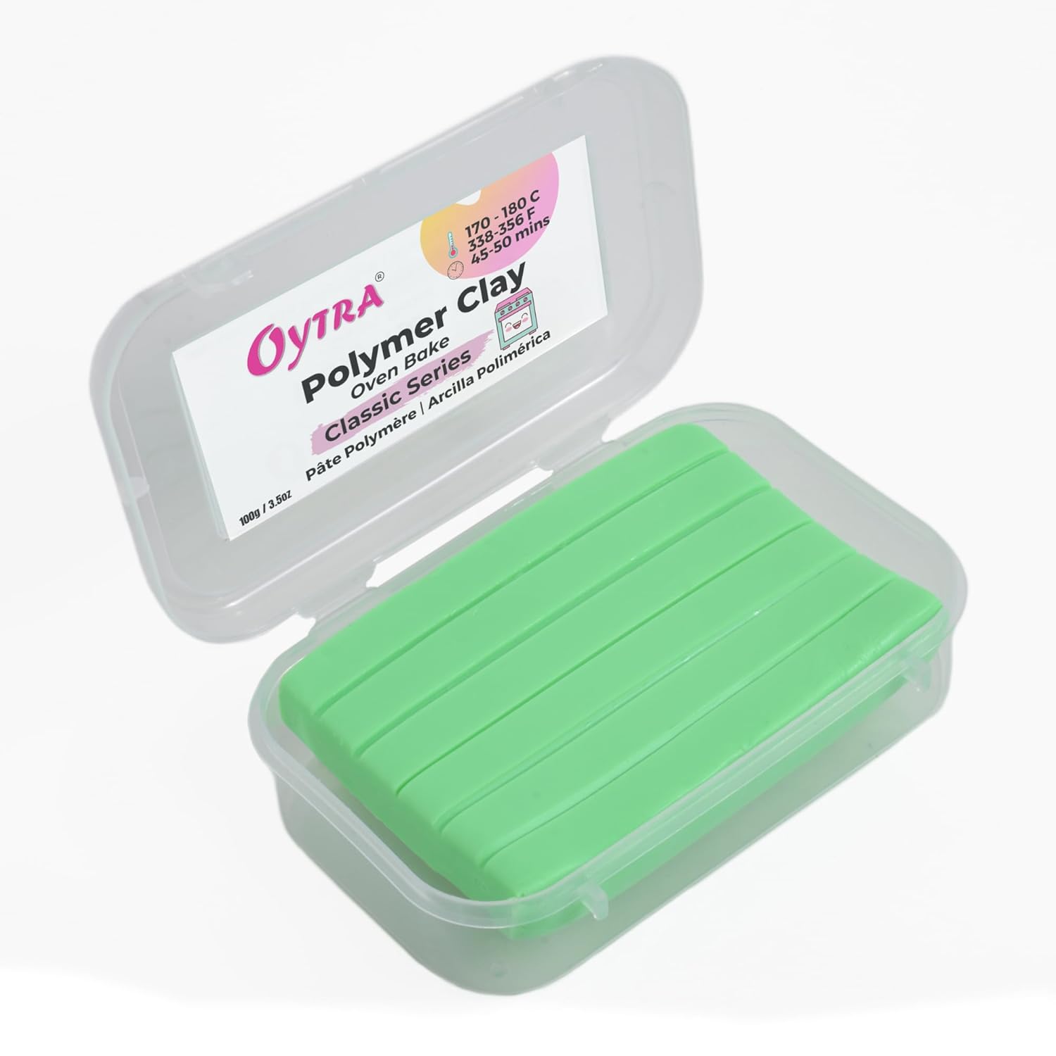 Polymer Clay Oven Bake Classic Series Pastel Green 62